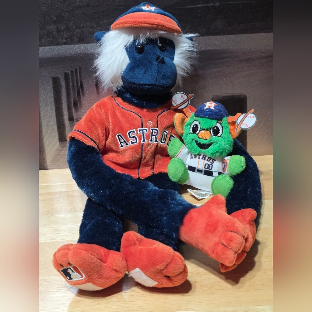 Astros Plush Mascot Duo, Monkey Orbit Foco